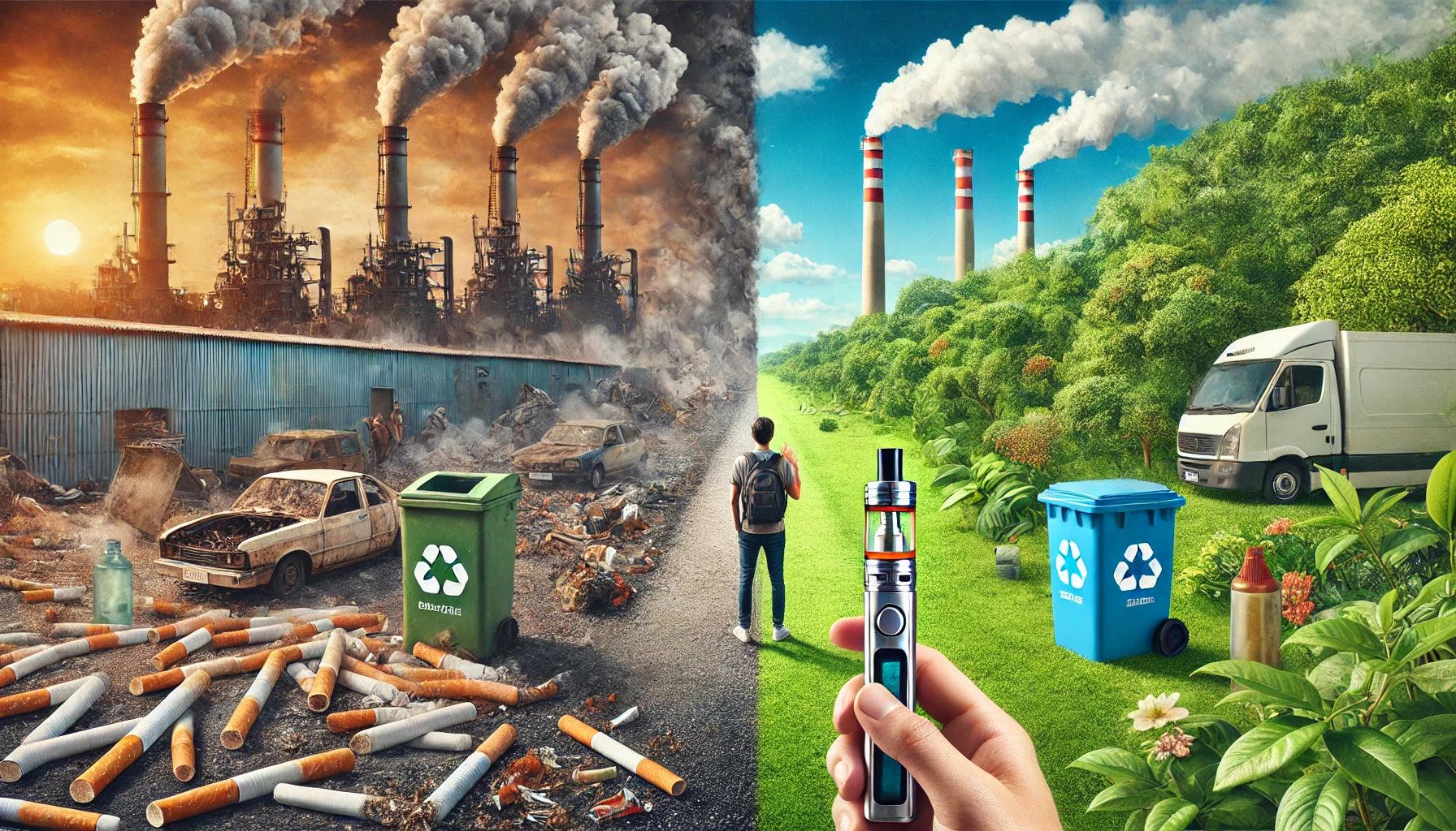 The Environmental Impact of Smoking vs. Vaping - Vape Vend